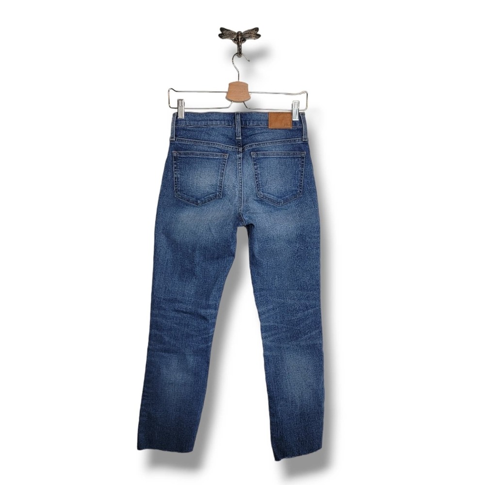 J Crew 9" Billie Demi Boot Crop Jean In Homestead Wash 26 - Picture 2 of 14